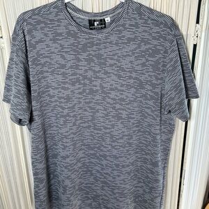 Men’s Positano Textured TShirt Grey Size XL